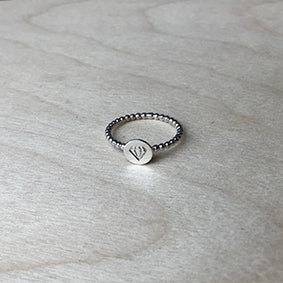 Diamond Charm Ring