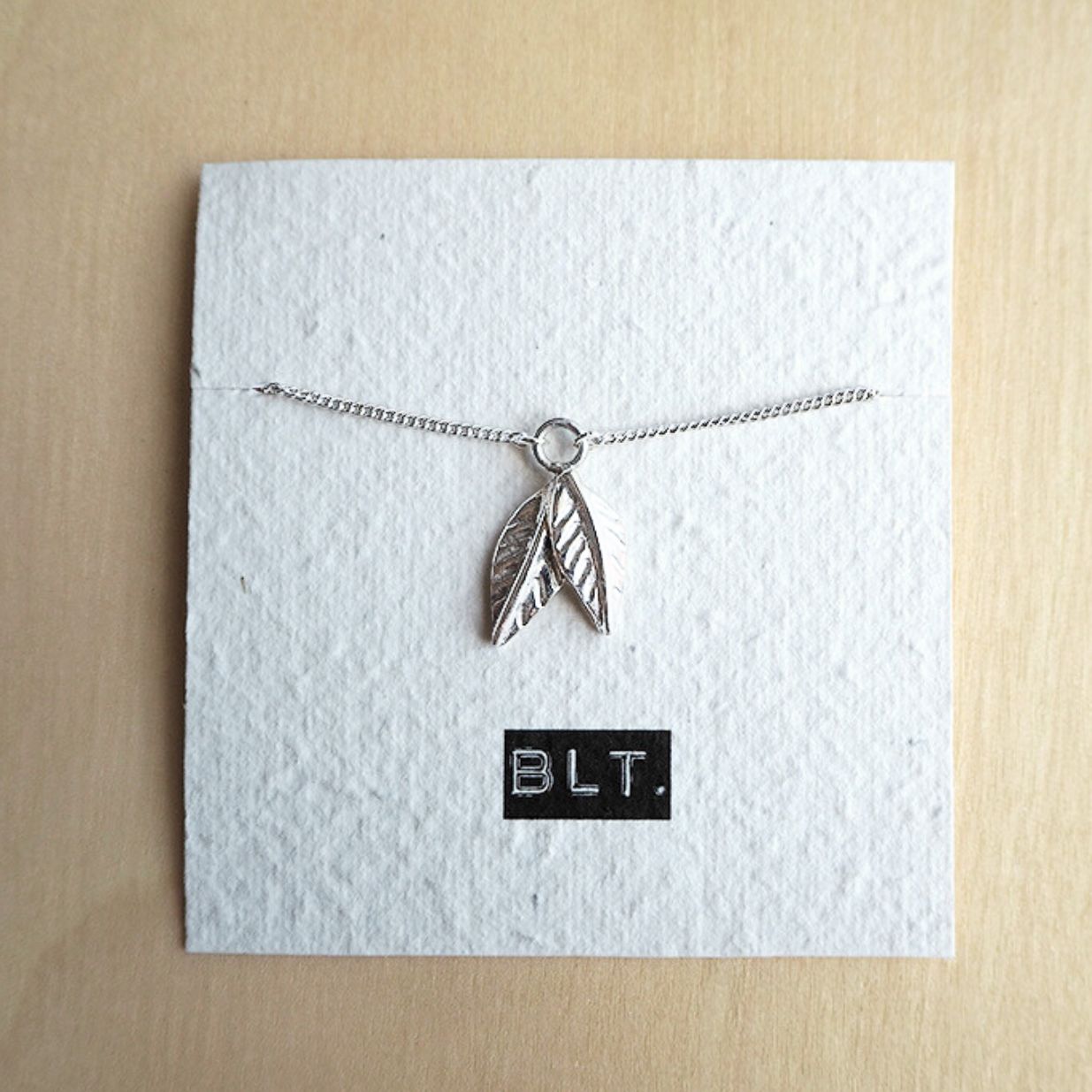 Double Carved Leaf Bracelet Sterling Silver