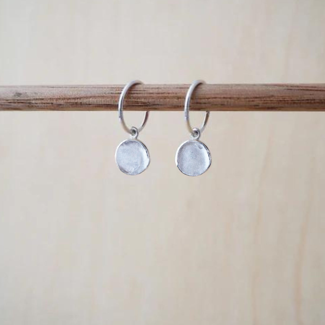 Fingerprint Sleeper Earrings