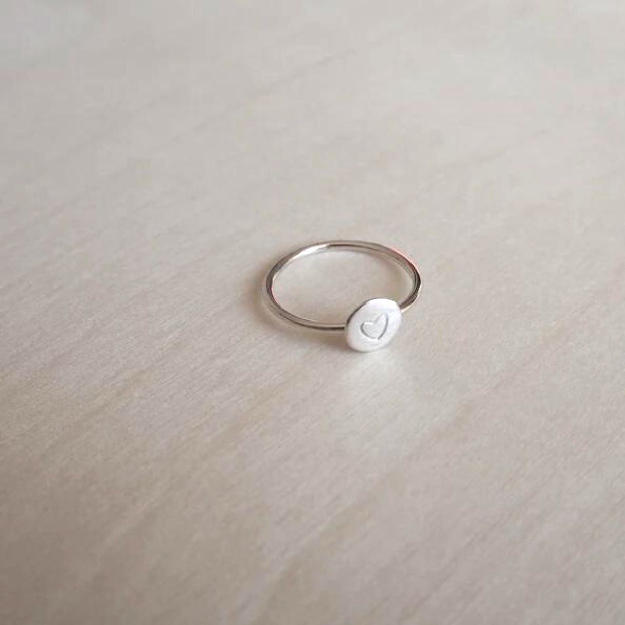 Heart Charm Ring