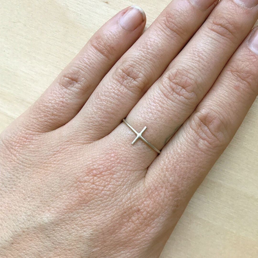 Mini Cross Ring