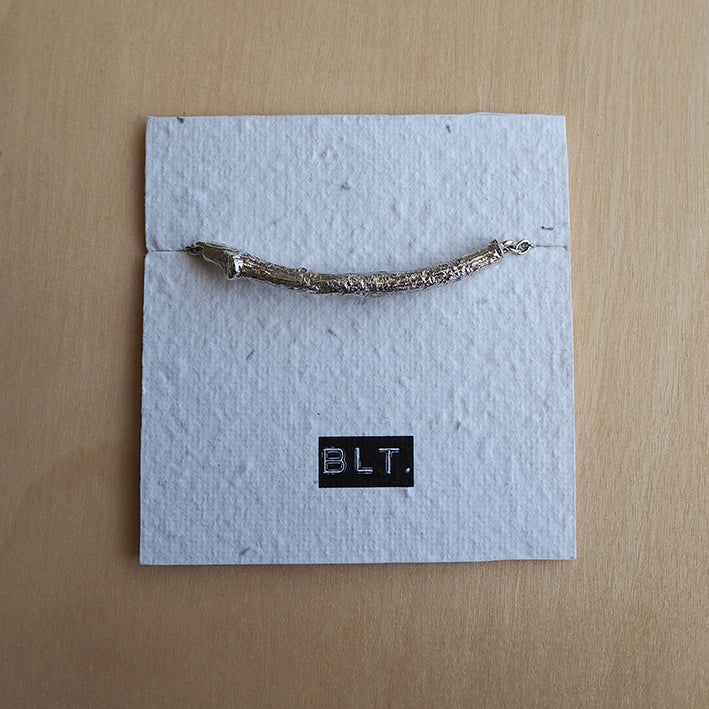 Chunky Twig Bracelet Sterling Silver