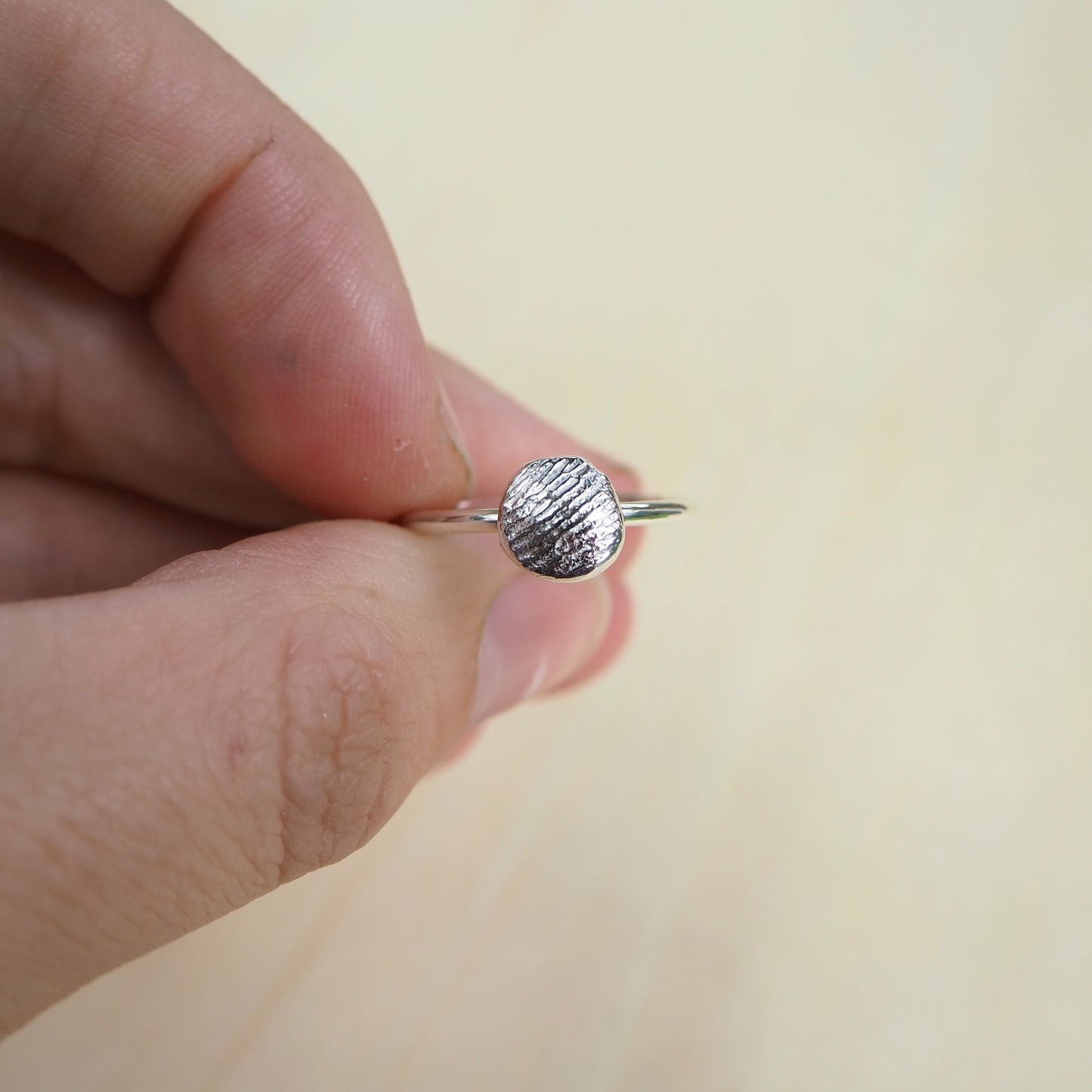 Mini Fingerprint Ring