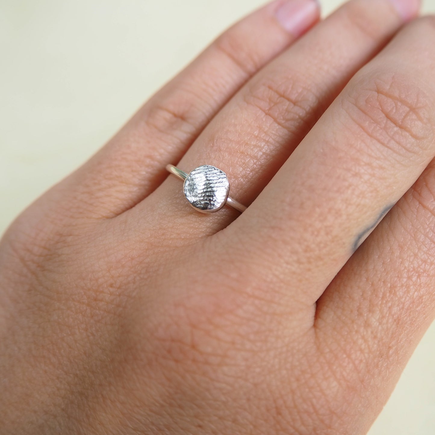 Mini Fingerprint Ring