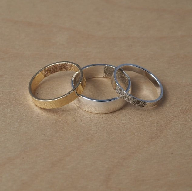 Fingerprint Wedding Band POA