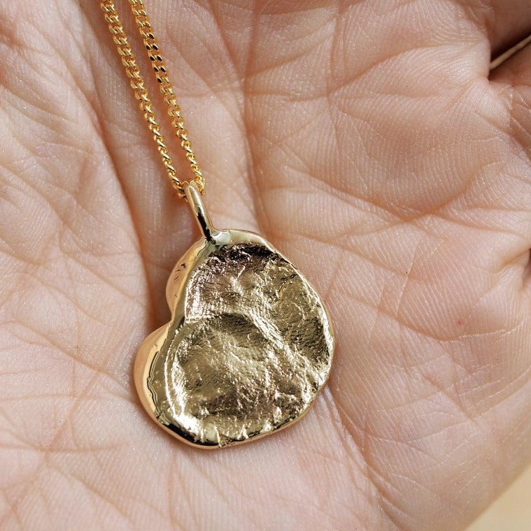 Fingerprint Heart Necklace