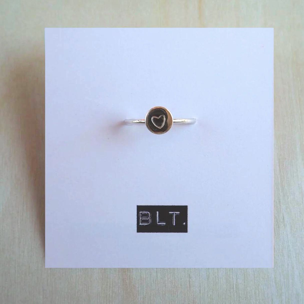 Heart Charm Ring