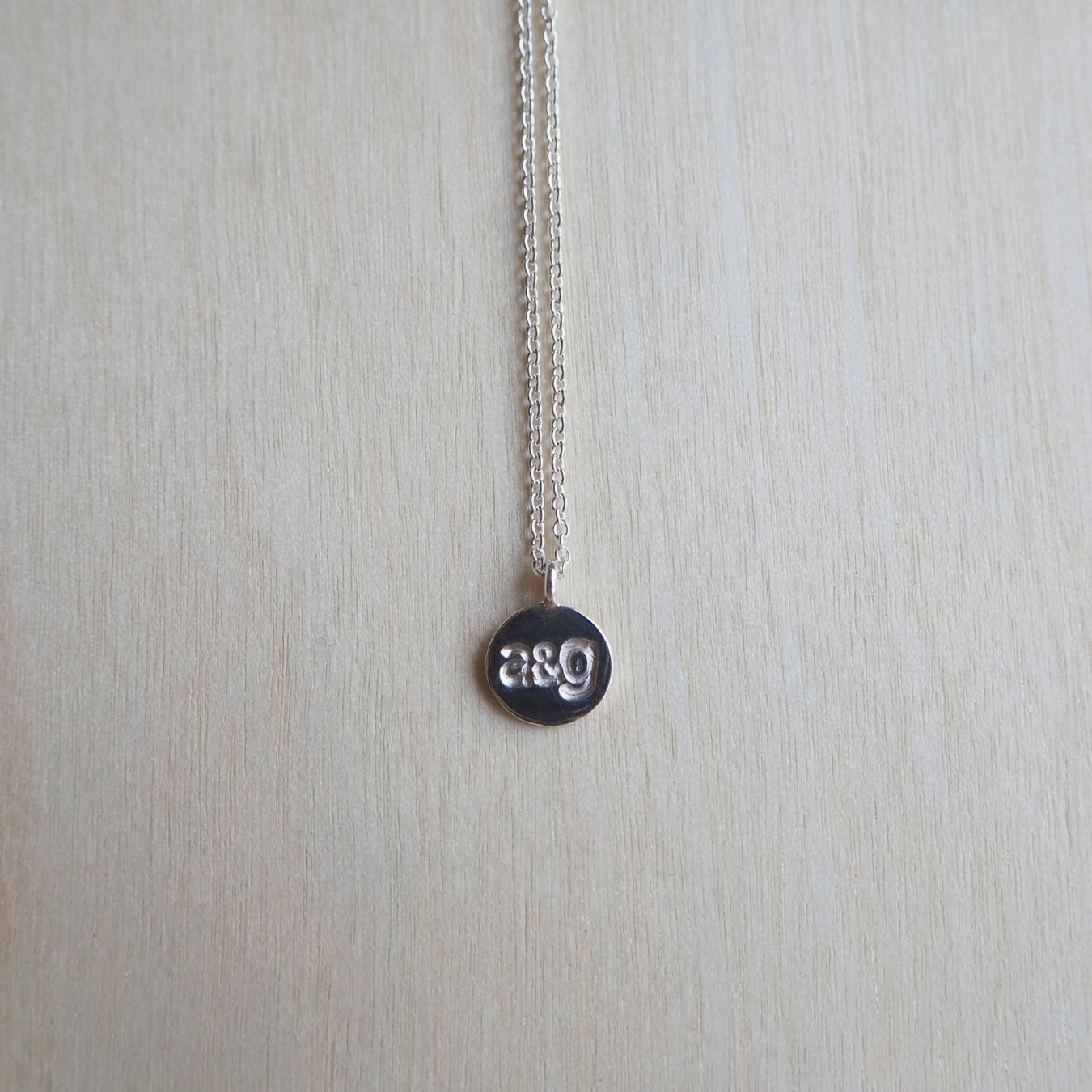 Single Initial Necklace