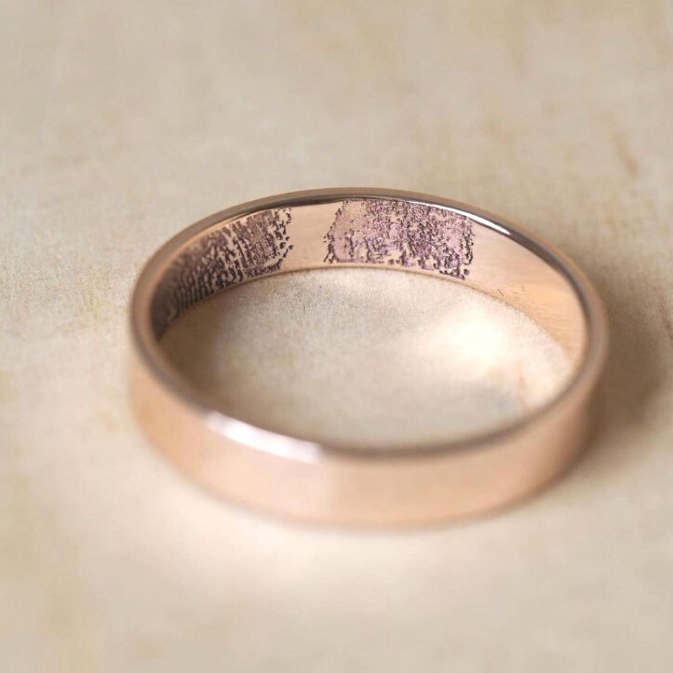 Fingerprint Wedding Band POA