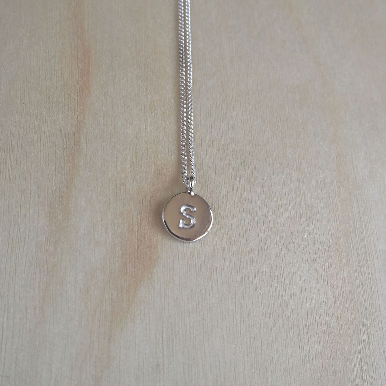 Single Initial Necklace