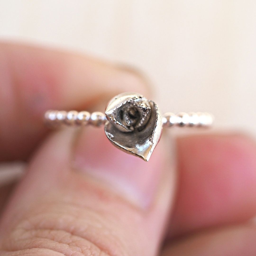 Succulent Ring Sterling Silver