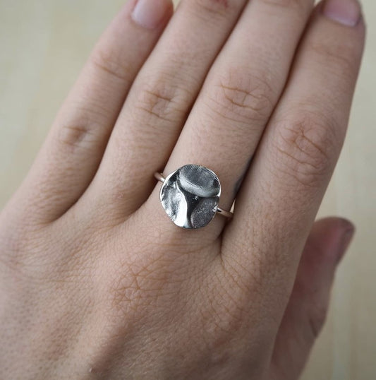 Triple Fingerprint Ring