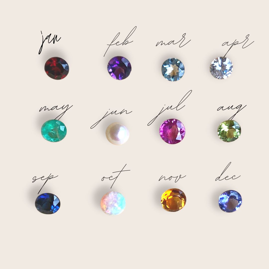 Birthstones Collection – BLT Jewellery