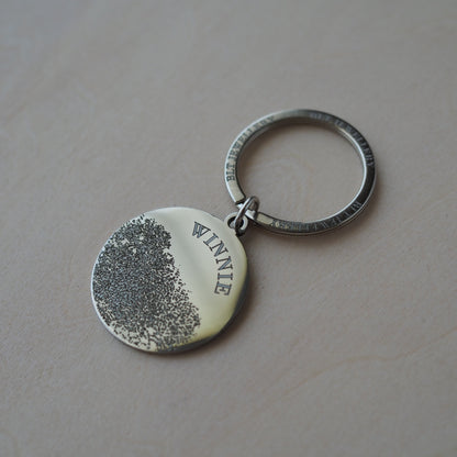 PET PRINT KEYRING