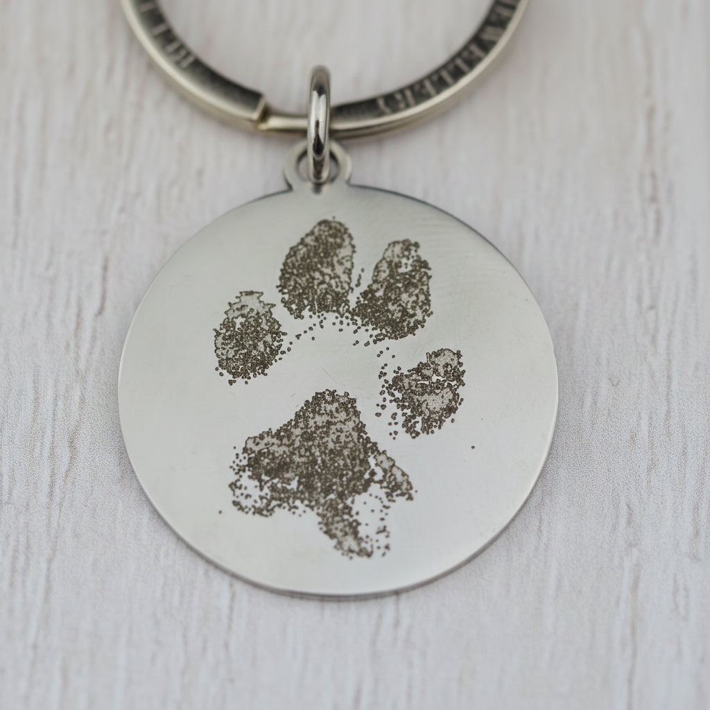PET PRINT KEYRING