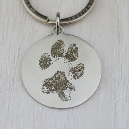 PET PRINT KEYRING