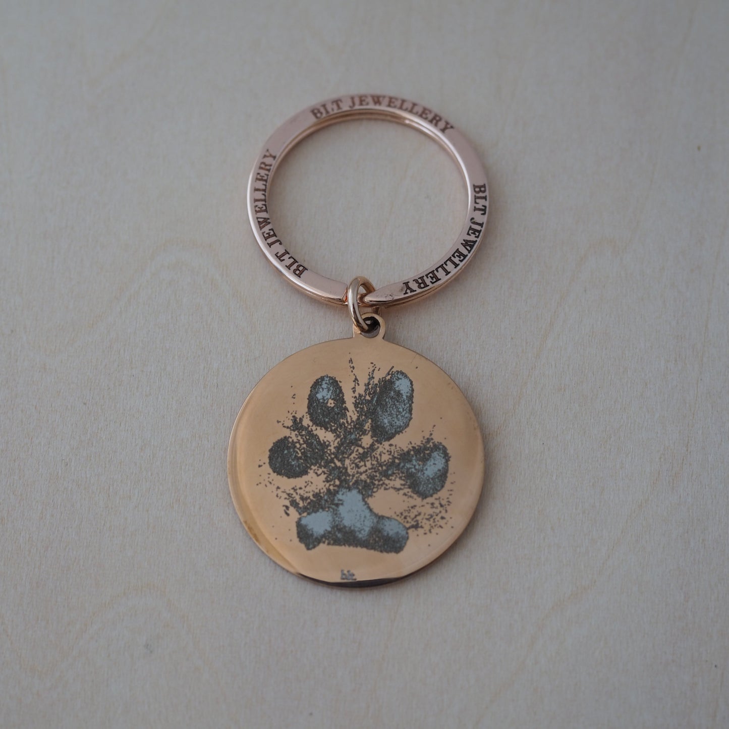 PET PRINT KEYRING