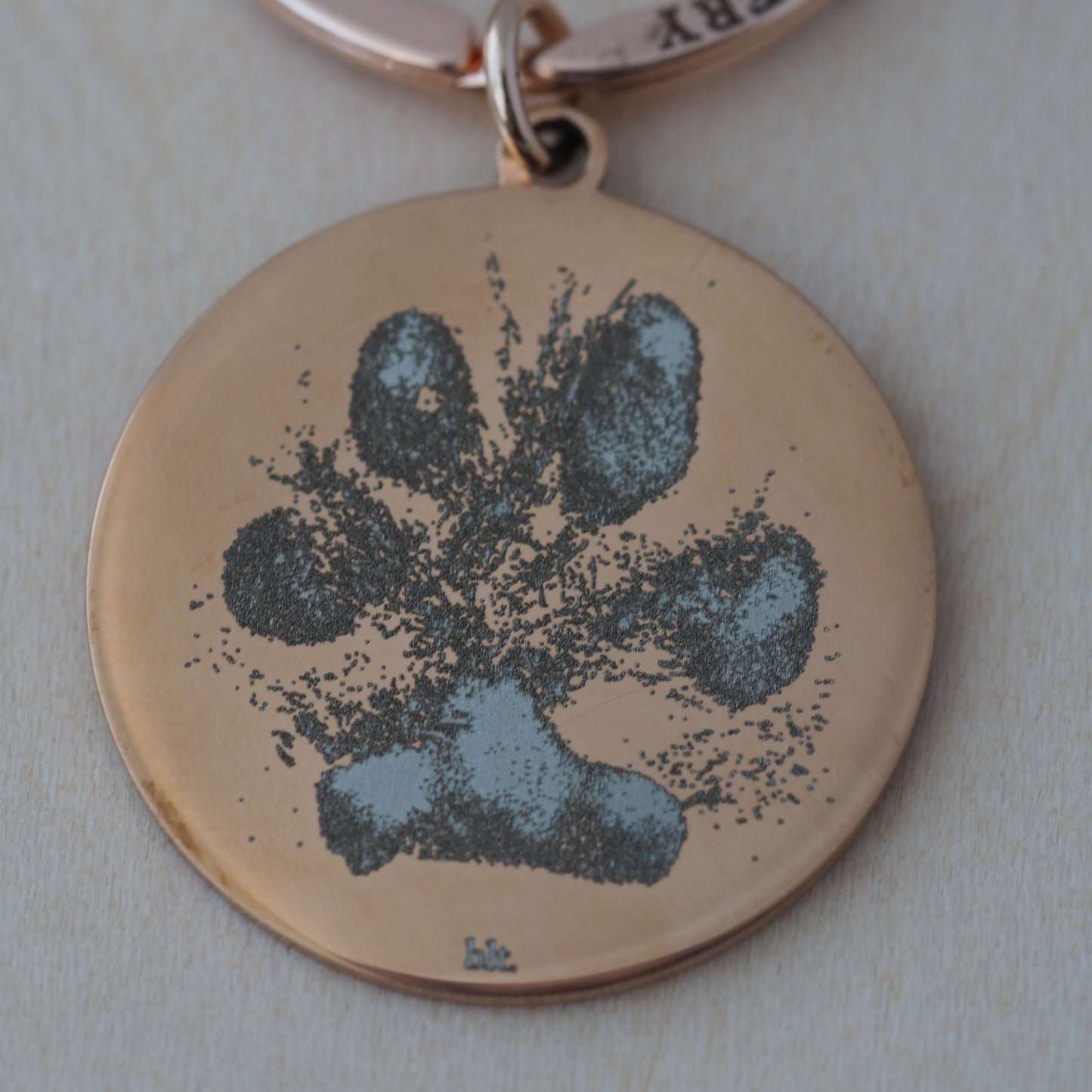 PET PRINT KEYRING