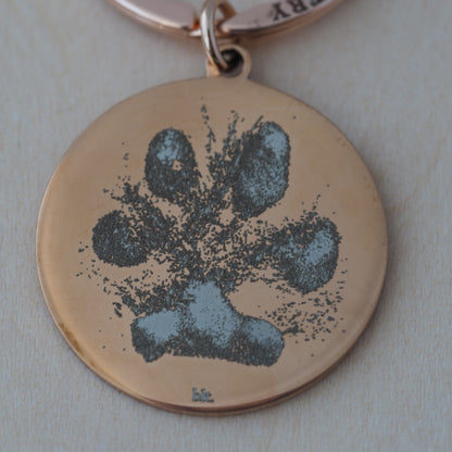PET PRINT KEYRING