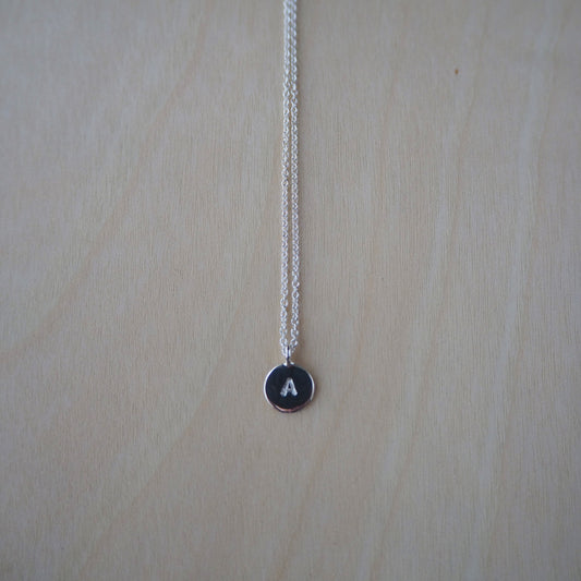 Single Initial Necklace