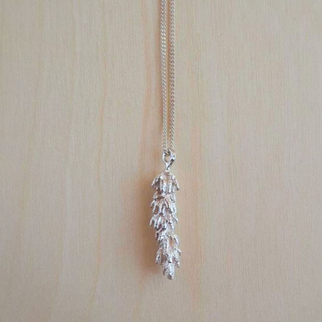 Lavender Necklace in Sterling Silver