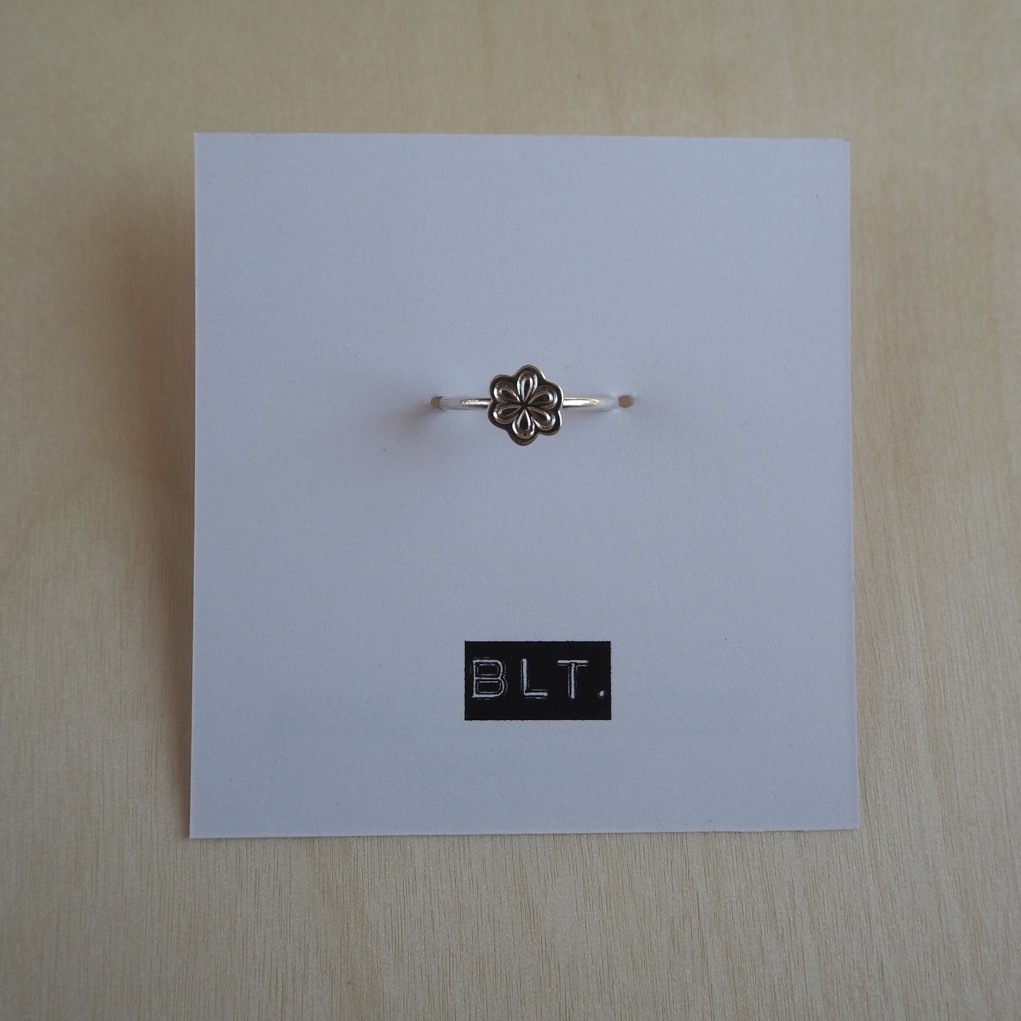 Flower Charm Ring