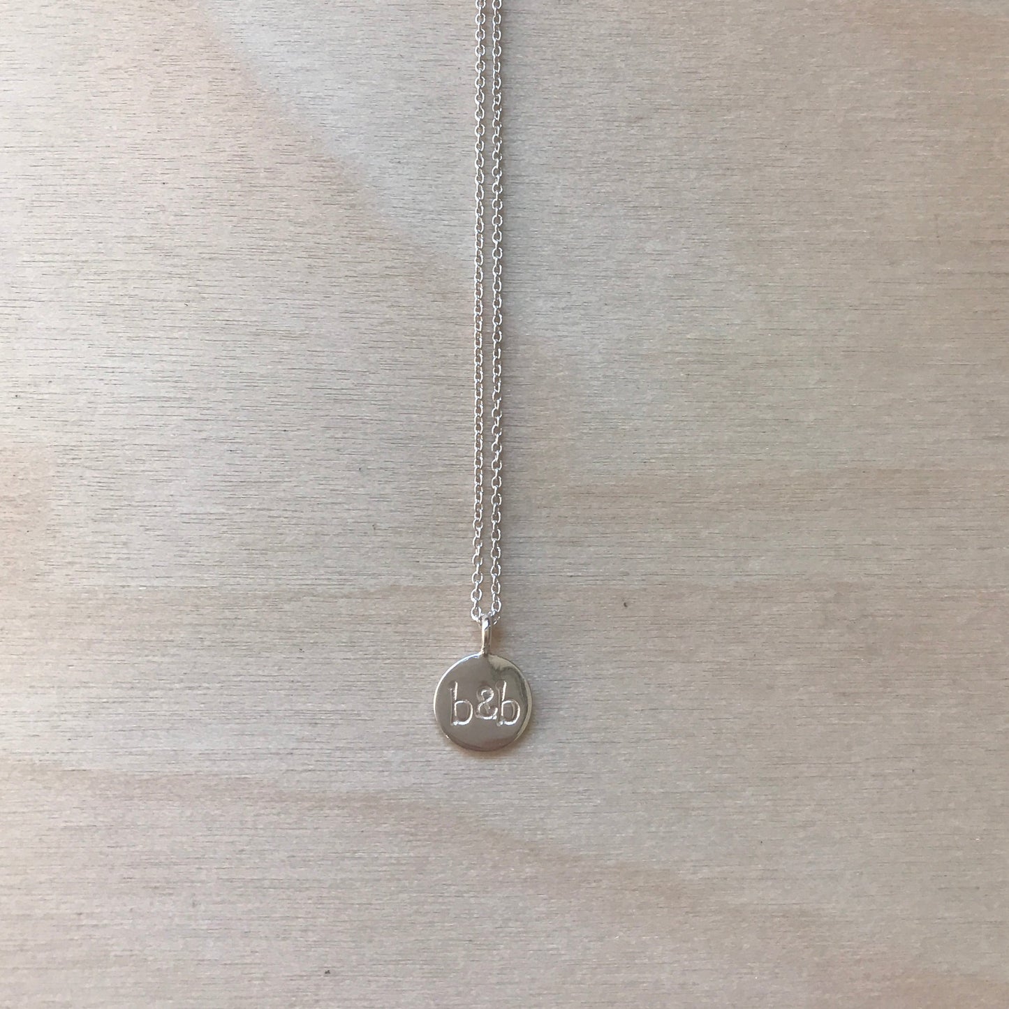 Single Initial Necklace