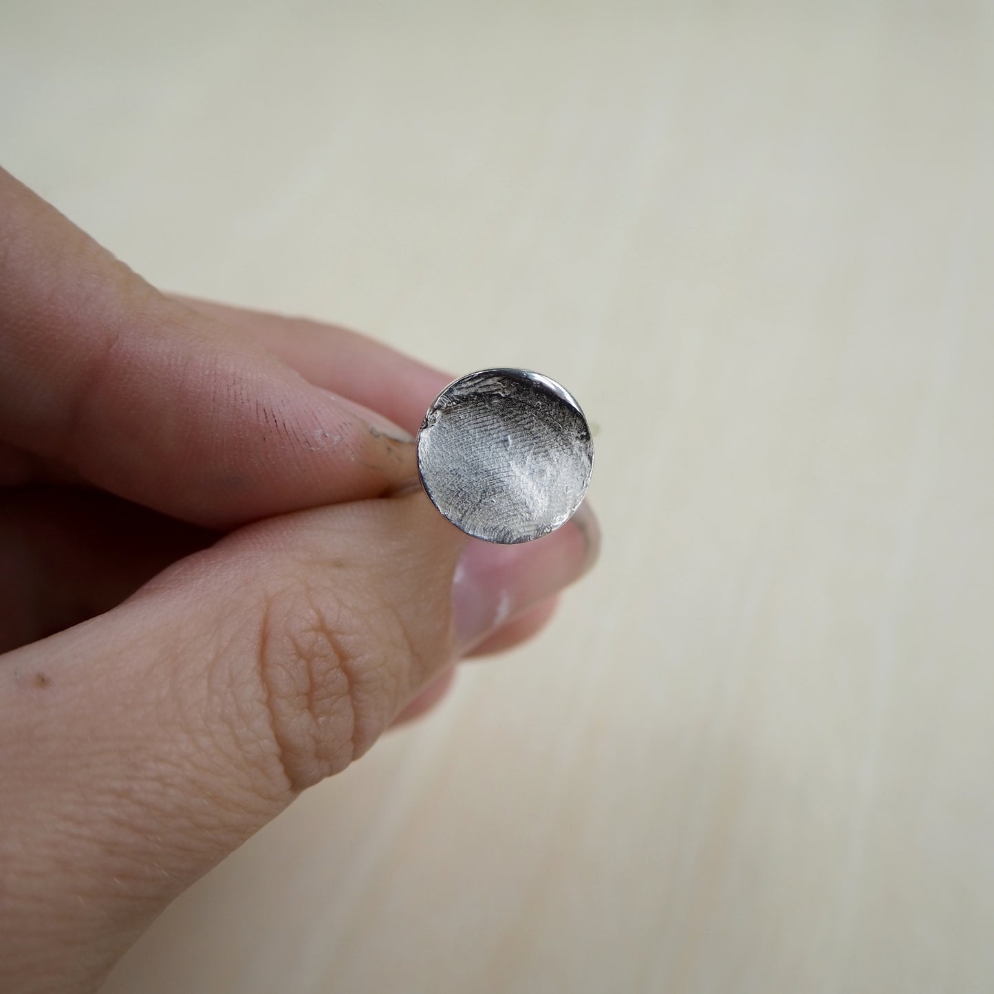 Large Fingerprint Ring