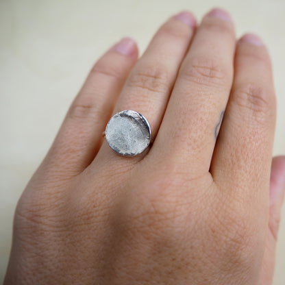 Large Fingerprint Ring