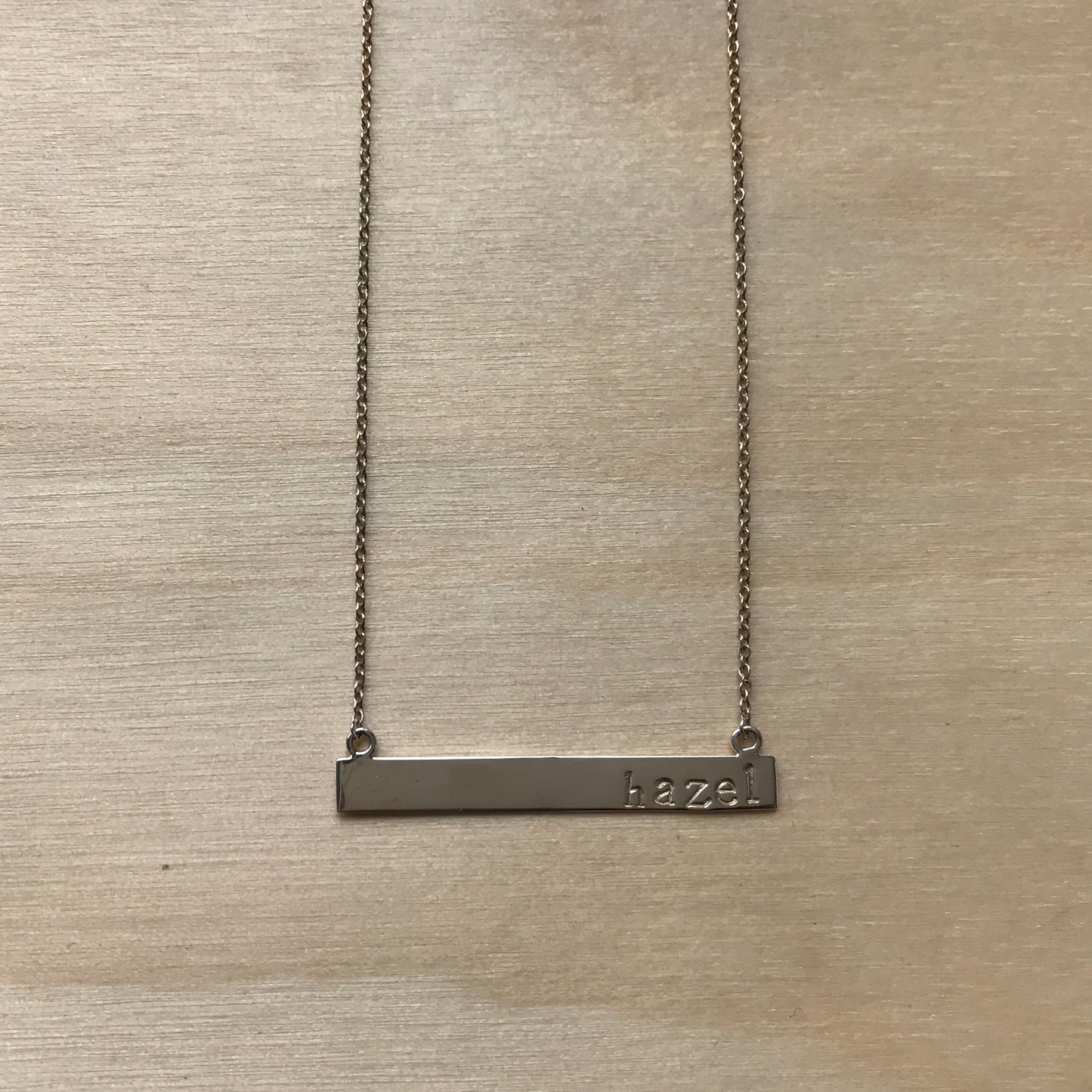 Nameplate Necklace