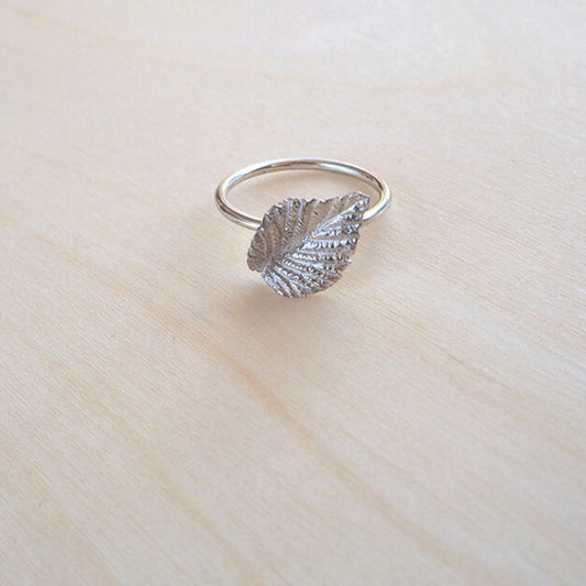 Leaf Ring Sterling Silver