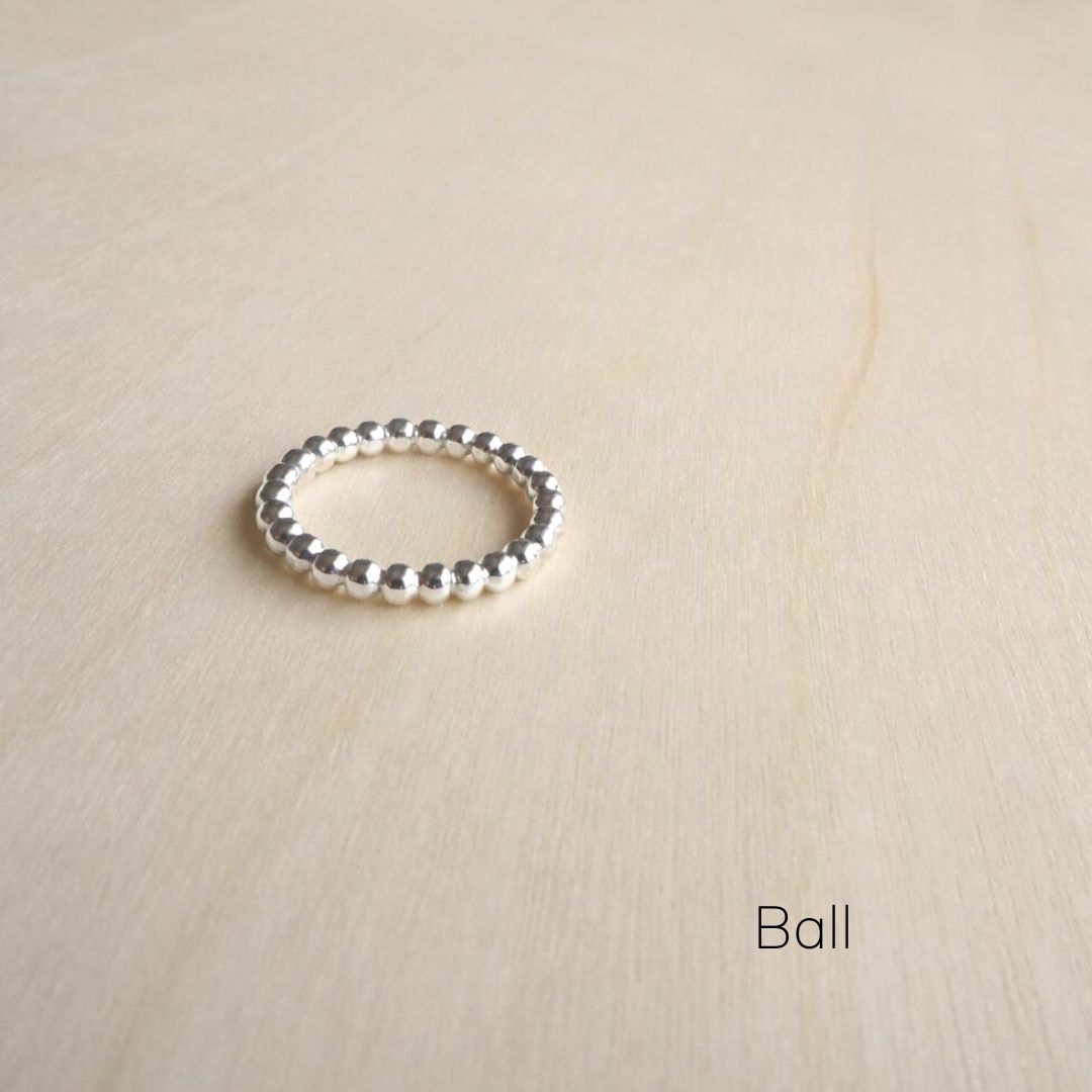 Stacking Ring in Silver (Thick) – BLT Jewellery