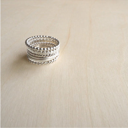 Stacking Ring in Silver (Thin)