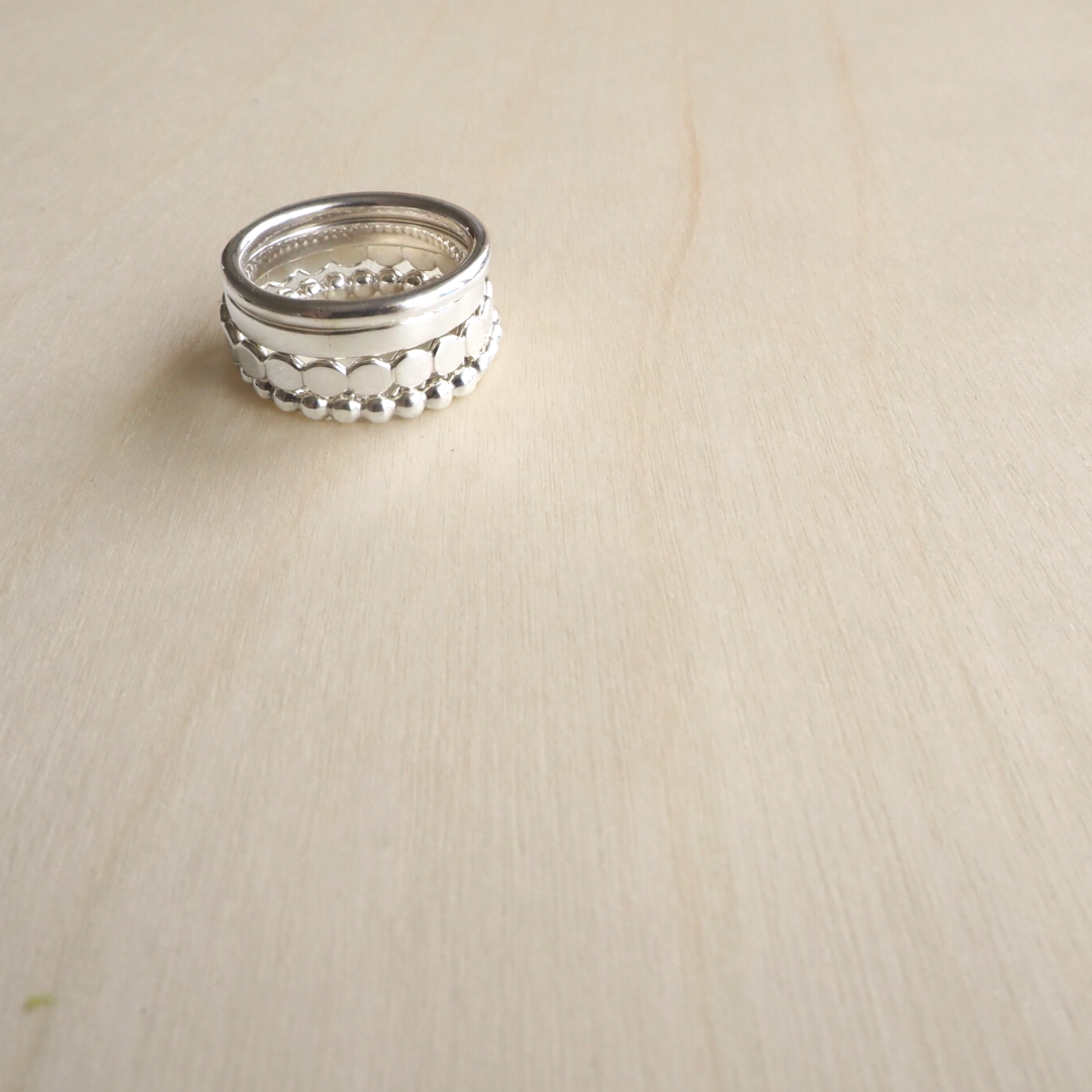 Stacking Ring in Silver (Thick)
